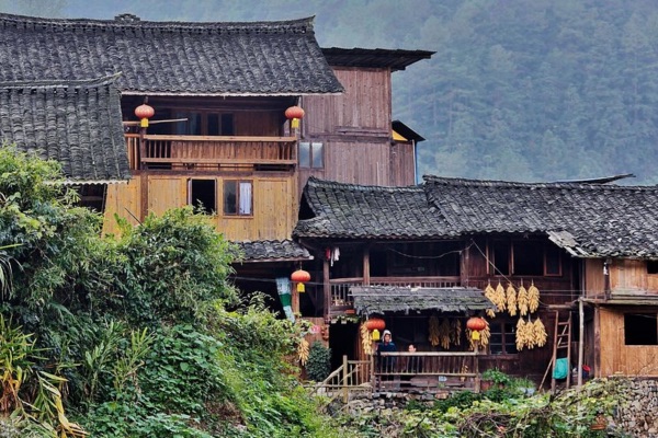 Làng dân tộc Feng xiang po