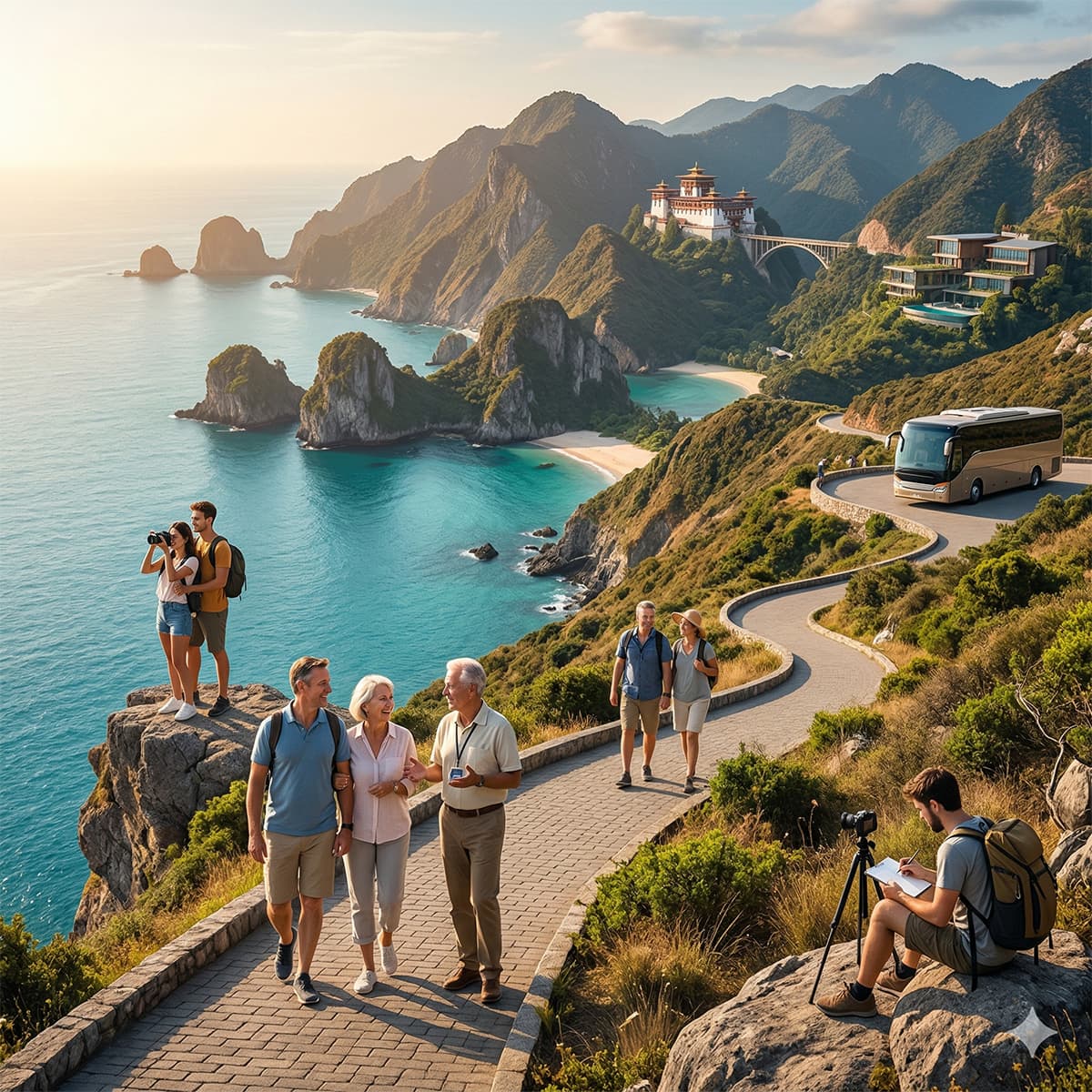 banner tour du lịch