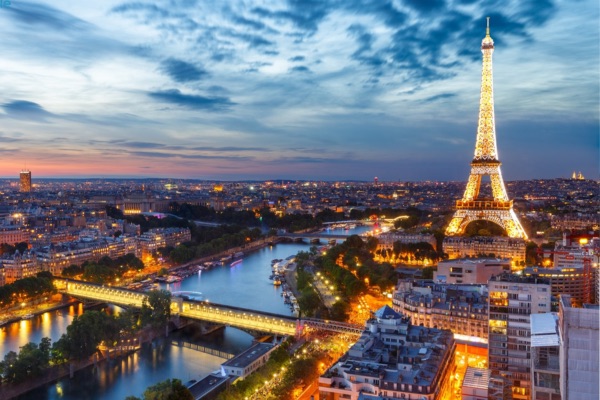 paris hoa lệ về đêm
